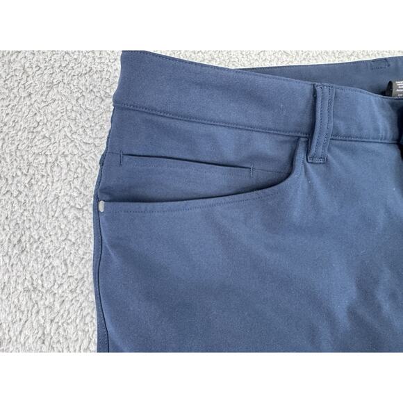 Lululemon ABC Classic-Fit 5 Pocket Pant Utilitech Trench Blue Size 34 LM5AQJS - Picture 11 of 14
